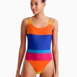 NWT J Crew Scoopback One-Piece Swimsuit sz 4